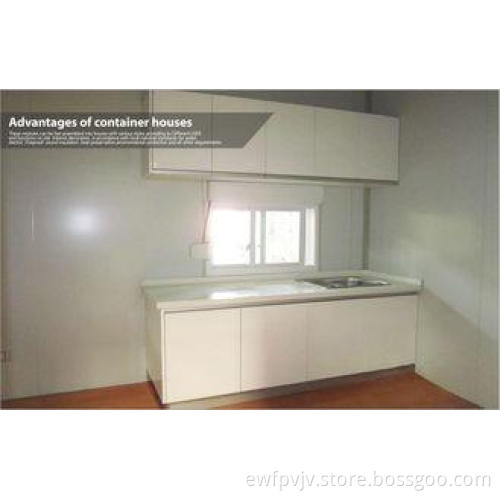 Light Steel Structure Villa 20ft Container house with EPS S